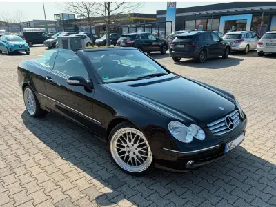 Brugt Mercedes CLK200 163 HK (119 kW) 2004 Sort Cabriolet