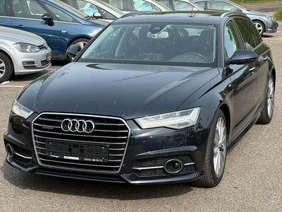 Brugt Audi A6 S-Line 218 HK (160 kW) 2016 Blå Stationcar