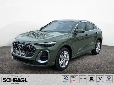 Neu Audi Q5 Sportback S-Line 204 PS (150 kW) 2026 Distriktgrün metallic SUV