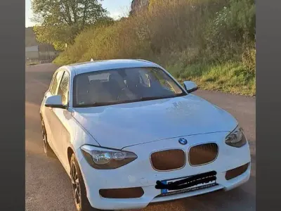 Brugt BMW 114 102 HK (75 kW) 2015 Hvid Hatchback