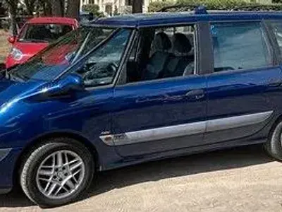 Gebraucht Renault Espace Expression 129 PS (94 kW) 2001 Blau Van / Kleinbus