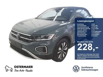 Gebraucht VW T-Roc Cabriolet Goal 150 PS (110 kW) 2025 Blau Cabrio