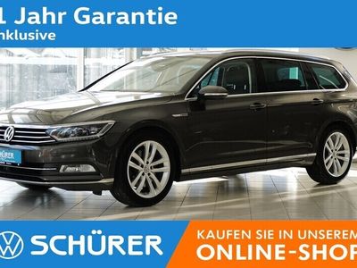 gebraucht VW Passat Variant 2.0TDI DSG 4Motion Highline LED AHK Pano StdHzg Keyless Dig.Cockpit 360°Kamera ACC DCC Lane+Side+ParkAssist el.Heckklappe