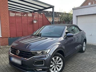 Gebraucht VW T-Roc Cabriolet R-line 150 PS (110 kW) 2021 Grau Cabrio