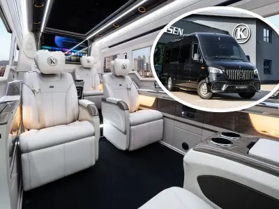 Neu Mercedes Sprinter Business 190 PS (139 kW) 2025 Schwarz Van