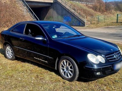 Gebraucht Mercedes CLK200 Avantgarde 163 PS (119 kW) 2005 Schwarz Coupé