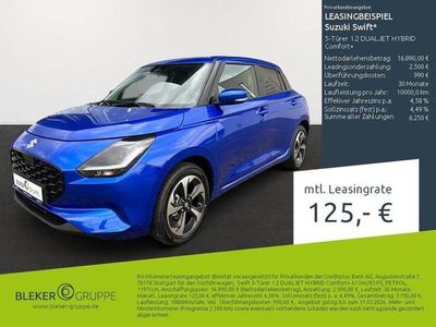 Blau Gebraucht 2024 Suzuki Swift Comfort+ Kleinwagen | 16.440 € (Fairer Preis)