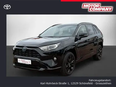 Gebraucht Toyota RAV4 Hybrid Edition 222 PS (163 kW) 2020 Schwarz SUV