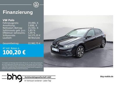 Gebraucht VW Polo Life 95 PS (69 kW) 2025 Deep black perleffekt Limousine