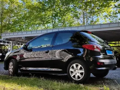 Brugt Peugeot 206 60 HK (44 kW) 2009 Sort Sedan