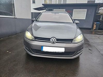Beige Gebraucht 2015 VW Golf VII Highline Kombi | 9.500 € (Fairer Preis)