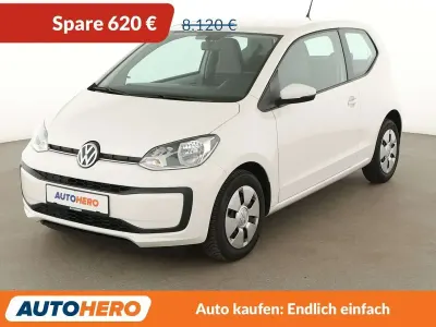 Gebraucht VW up! move up! 60 PS (44 kW) 2018 Candyweiss Kleinwagen