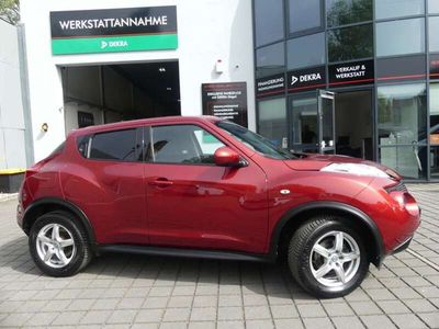 gebraucht Nissan Juke 1.5 D Acenta 2.HAND/LEDER/NAVI/KAM