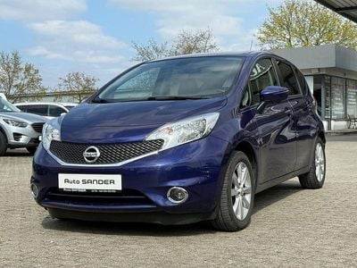 Gebraucht Nissan Note Acenta+ 98 PS (72 kW) 2016 Blau Kleinwagen