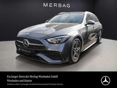 Gebraucht Mercedes C300 AMG line 265 PS (194 kW) 2023 Selenitgrau Kombi