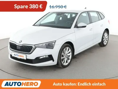 Gebraucht Skoda Scala Style 150 PS (110 kW) 2020 Weiß Kleinwagen