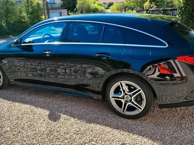 Gebraucht Mercedes CLA200 AMG line 163 PS (119 kW) 2022 Schwarz Coupé