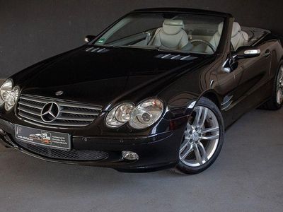 Usata Mercedes SL350 245 CV (180 kW) 2004 Nero Cabrio