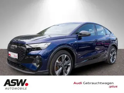Gebraucht Audi Q4 Sportback e-tron S-Line 150 kW (204 PS) 2023 Navarrablau metallic SUV