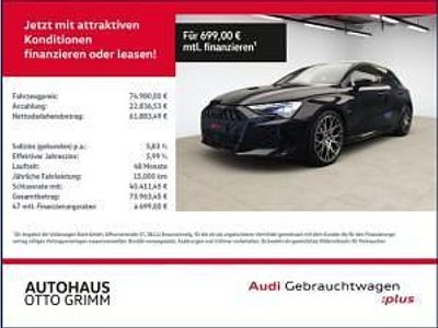 Gebraucht Audi RS3 Sportback Ambiente 400 PS (294 kW) 2025 Mythosschwarz metallic Kleinwagen