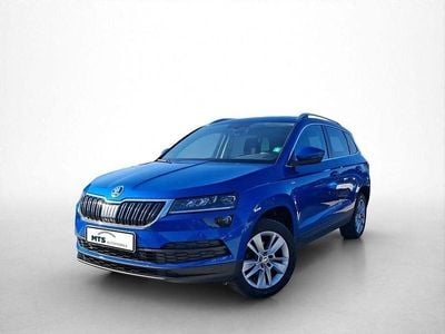 Gebraucht Skoda Karoq Clever 110 PS (80 kW) 2021 Blau SUV