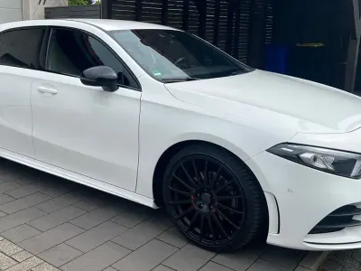 Brugt Mercedes A180 AMG 136 HK (100 kW) 2020 Hvid Sedan