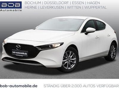 Neu Mazda 3 Prime-Line 140 PS (102 kW) 2025 Arctic white Limousine