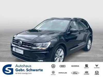 Gebraucht VW Tiguan Sound 150 PS (110 kW) 2018 Schwarz SUV