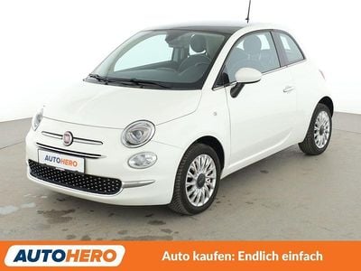 Gebraucht Fiat 500 Lounge 69 PS (50 kW) 2017 Weiß Kleinwagen