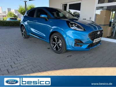 Neu Ford Puma ST-Line 125 PS (91 kW) 2026 Digital aqua blue metallic (blau) SUV