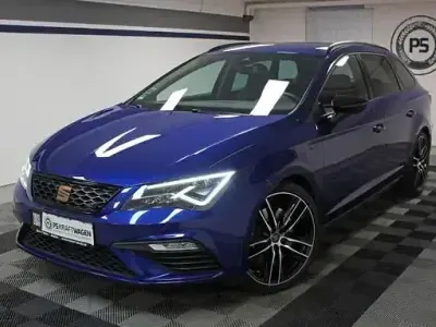Usata Seat Leon 4Drive 300 CV (220 kW) 2019 Blu Berlina