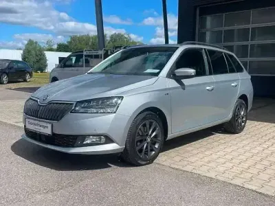 Gebraucht Skoda Fabia Soleil 75 PS (55 kW) 2019 Brilliant silber Kleinwagen