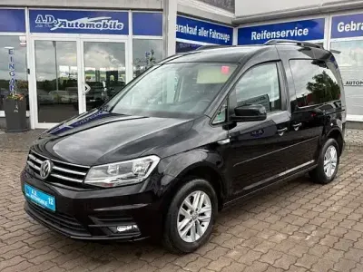 Gebraucht VW Caddy Comfortline 125 PS (91 kW) 2017 Schwarz Van / Kleinbus