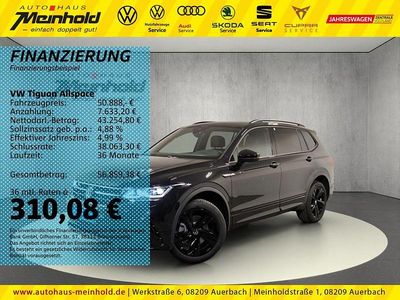 Deep black perleffekt Gebraucht 2024 VW Tiguan Allspace IQ Drive SUV | 50.888 €