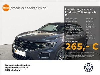 Gebraucht VW T-Roc Cabriolet R-line 150 PS (110 kW) 2021 Grau Cabrio