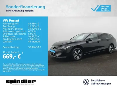Gebraucht VW Passat IQ Drive 150 PS (110 kW) 2026 Grenadillschwarz metallic Kombi