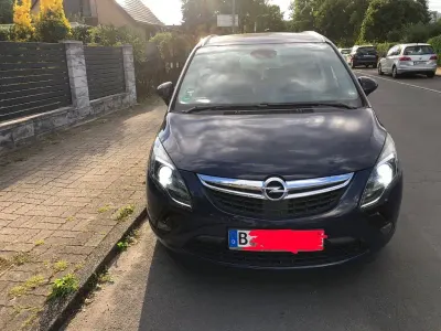 Gebraucht Opel Zafira Tourer Edition 170 PS (125 kW) 2015 Blau Van / Kleinbus