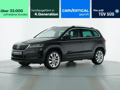 Gebraucht Skoda Karoq Style 150 PS (110 kW) 2018 Schwarzmagic perleffekt SUV
