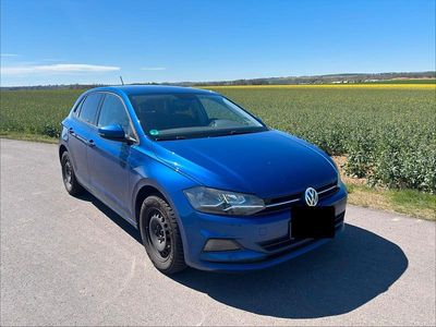 Usata VW Polo Comfortline 95 CV (69 kW) 2018 Blu Utilitaria