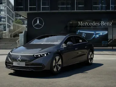 Używany Mercedes EQS450+ Electric Art 244 kW (333 KM) 2022 Szary Sedan/Limuzyna