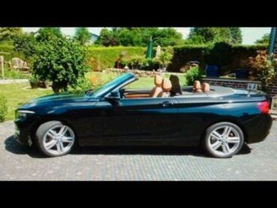 gebraucht BMW 218 i Cabrio -Luxury Line KM 14800 TÜV 04/24