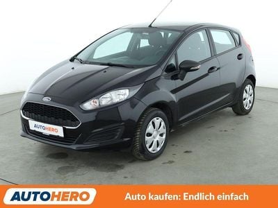 Gebraucht Ford Fiesta Ambiente 60 PS (44 kW) 2017 Schwarz Kleinwagen