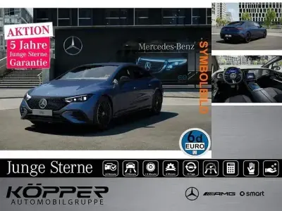 Gebraucht Mercedes EQE300 Night 194 kW (265 PS) 2025 Sodalith blau Limousine