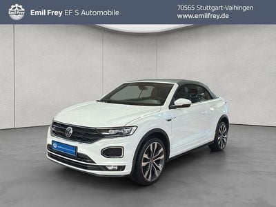 Gebraucht VW T-Roc Cabriolet R-line 150 PS (110 kW) 2021 Pure white Cabrio