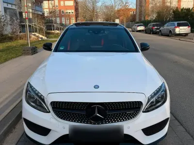 Gebraucht Mercedes C43 AMG AMG 367 PS (269 kW) 2016 Weiß Limousine