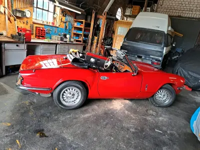 Gebraucht Triumph Spitfire 69 PS (50 kW) 1977 Rot Cabrio
