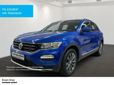 Gebraucht VW T-Roc Sportline 150 PS (110 kW) 2019 Blau SUV