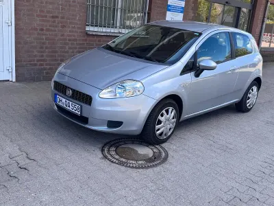 Gebraucht Fiat Punto 75 PS (55 kW) 2008 Silber Kleinwagen