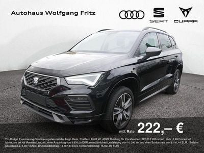 Gebraucht Seat Ateca FR 150 PS (110 kW) 2022 Schwarz SUV