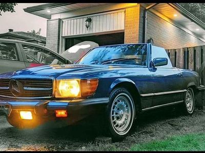 Gebraucht Mercedes SL450 182 PS (133 kW) 1980 Blau Coupé